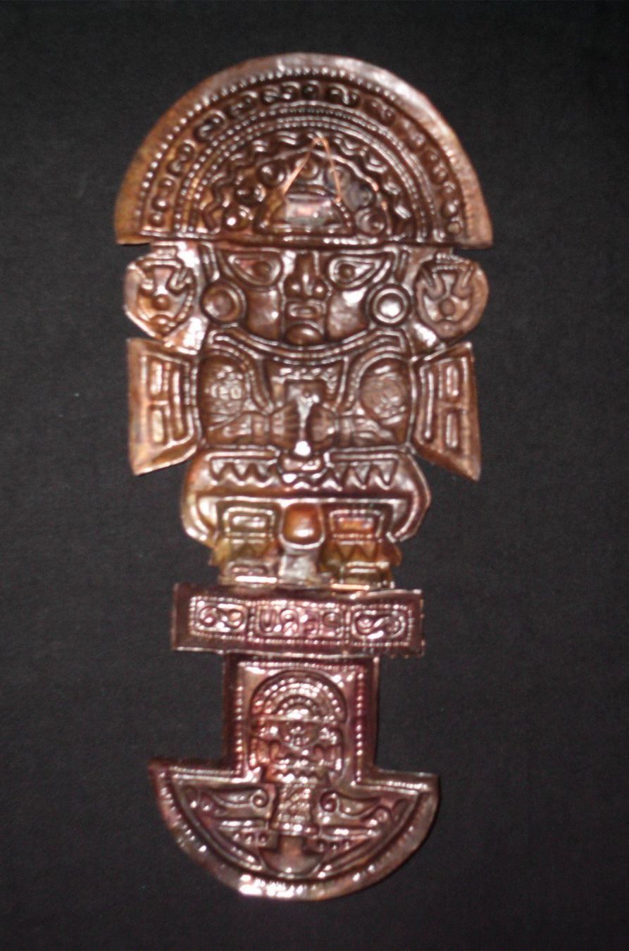Skulpturen & Statuen: großer Tumi Wandschmuck mit Türkis Stein, NEU!! – Neu (gemäss Beschreibung) aus Lima- Peru von Alpaka-Haus 2