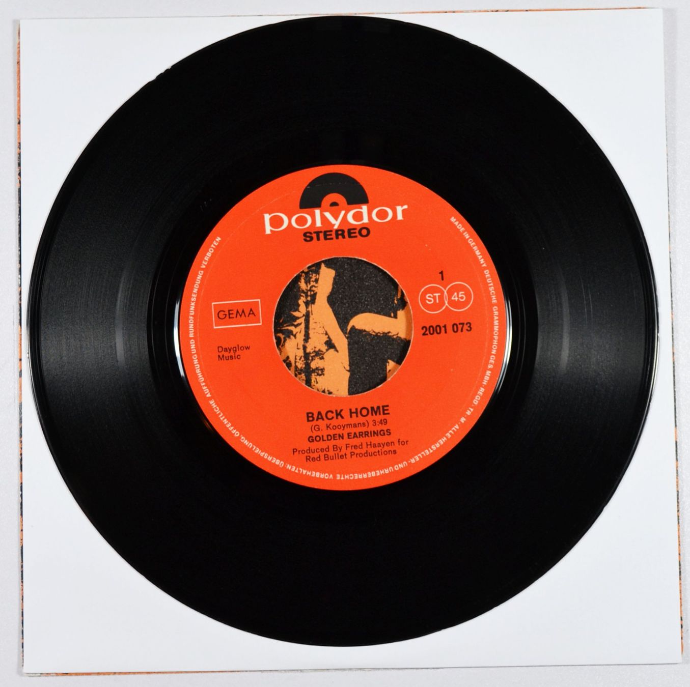 Dischi in vinile: Single: GOLDEN EARRING - Back Home – Usato da Frenkendorf venduto da Yard-Sale-2000 1