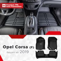 5D Premium Auto Fussmatten Opel Corsa (F) Baujahr ab 2019