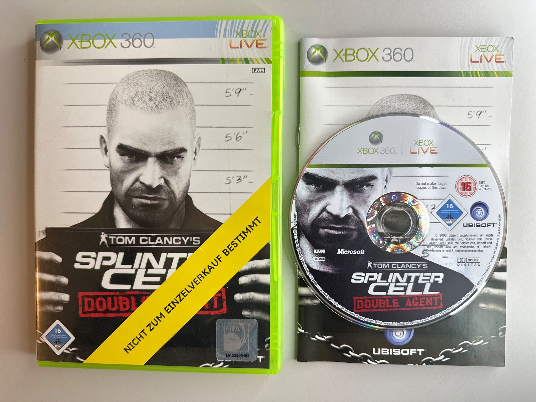 Microsoft Giochi: Splinter Cell Double Agent - Xbox 360 – Usato da St.gallen venduto da taduz