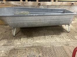 Zinkbadewanne mit Ständer und Zubehör guter Zustand