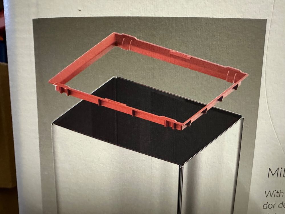 Hailo Cestini per rifiuti: neuer Hailo Abfalleimer Big Box Swing XL – Nuovo e nell'imballaggio originale da Necker venduto da liq24 3