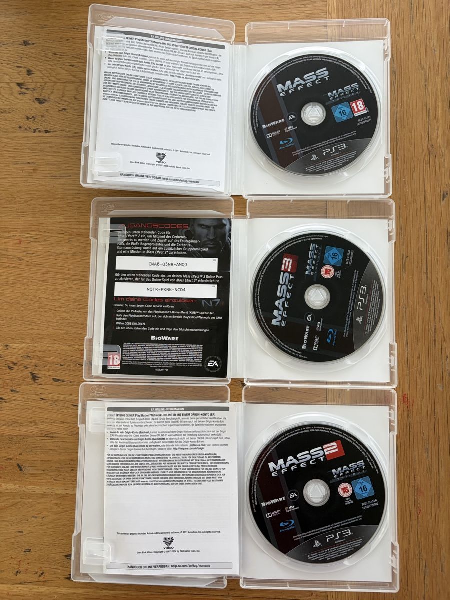 Sony Giochi: Jeux PS3 coffret de 3 MASS EFFECT – Usato da Echallens venduto da JAR69 4