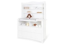 Pinolino Wickelkommode 2 in 1 inkl. Extrabreitem Regalaufsat