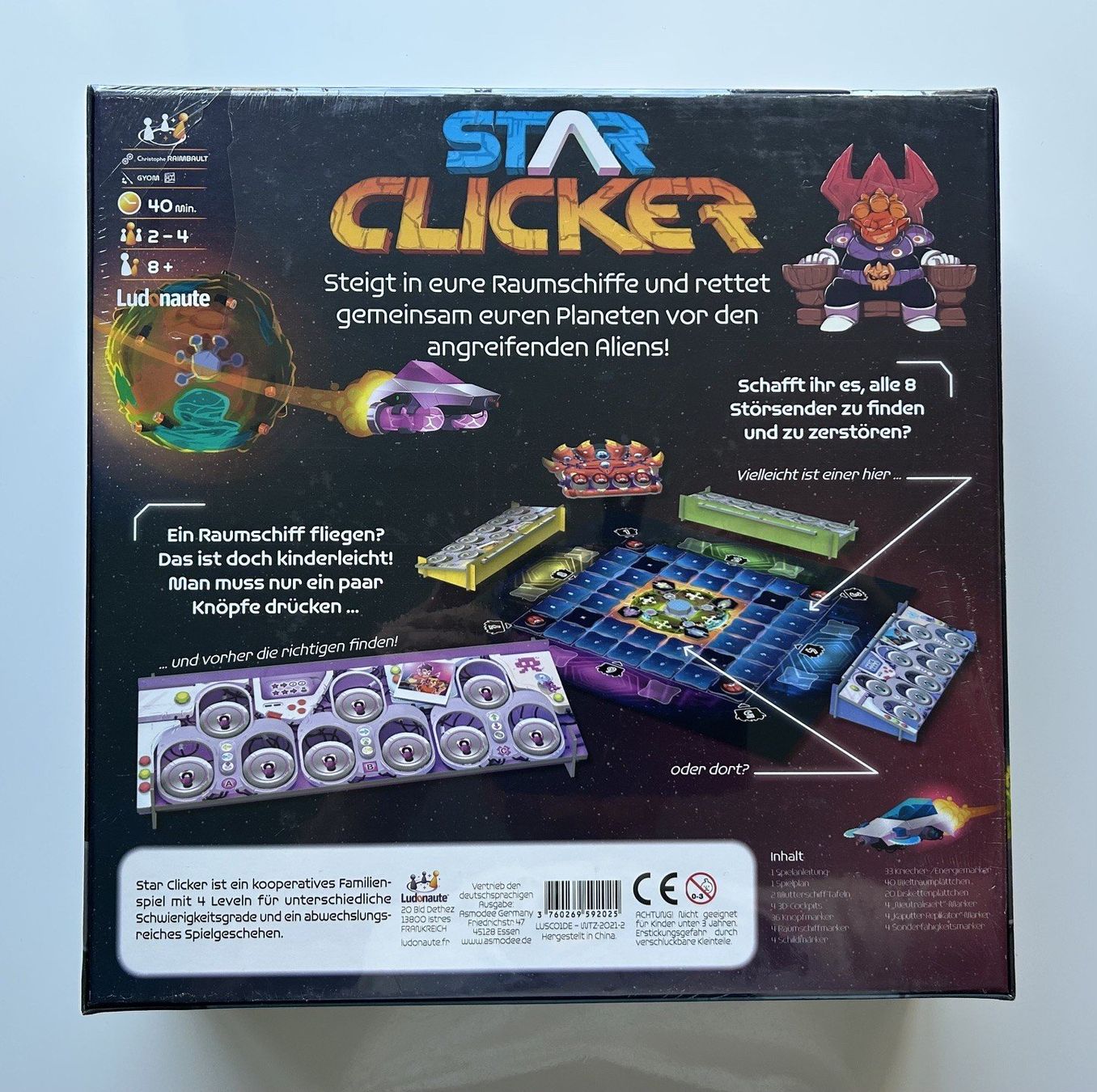 Giochi: Brettspiel "Star Clicker" - Ludonaute – Nuovo (secondo la descrizione) da Baar venduto da WhatTheFunk01 1