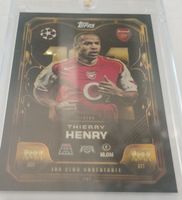 Fussballkarte Thierry Henry Topps Champions League 