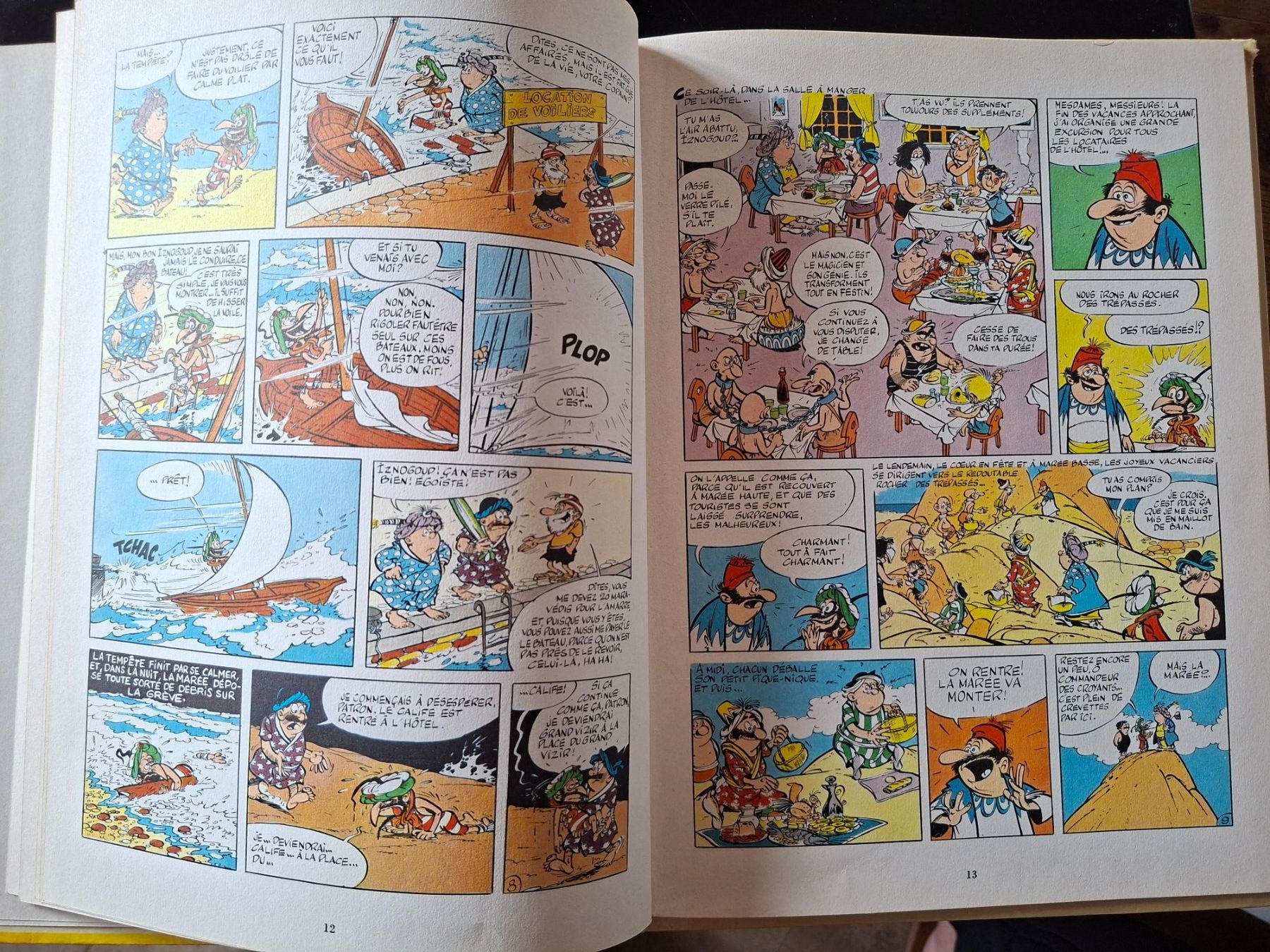 Fumetti: IZNOGOUD N°3 EO  Les vacances du calife – Usato da Neuchâtel venduto da skajams 3