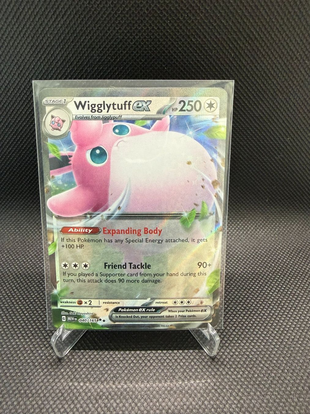 Pokémon Sammelbilder & Trading cards: Pokemon 151 Wigglytuff ex 040/165 – Gebraucht aus Horn von Chilldone