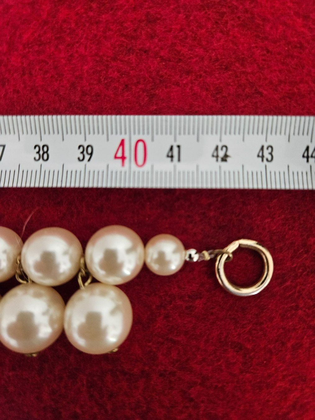 Ketten: Perlenkette und Karabinerverschluss Gold Modeschmuck – Neu (gemäss Beschreibung) aus Menziken von sura76 5