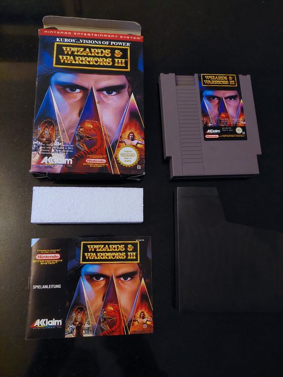 Nintendo Giochi: WIZARDS & WARRIORS 3 (PAL) - NINTENDO NES – Usato da Spiegel b. Bern venduto da Natix 7