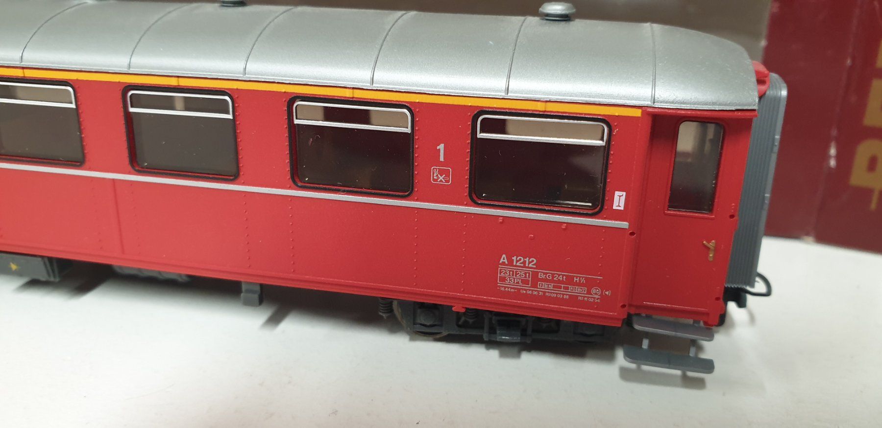 Bemo Modellini di ferrovie: Bemo RhB  Personenwagen 3262  142 – Nuovo (secondo la descrizione) da Geroldswil venduto da TopTrain54 7
