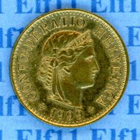 CHF___0.05 1999 vz+ 5 Rappen