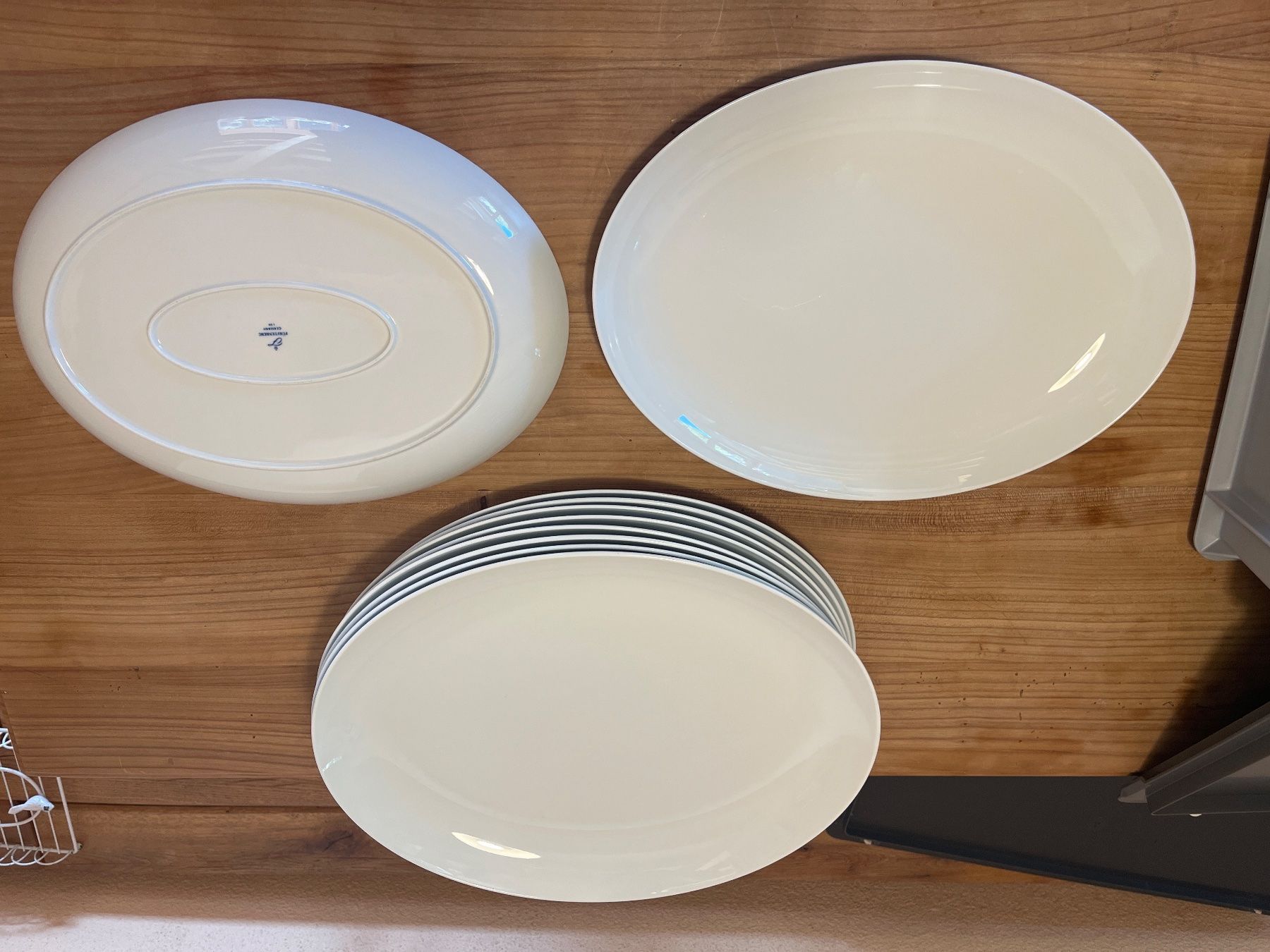 Elettrodomestici da cucina: 10 Fürstenberg Teller oval wunderschön – Usato da Dittingen venduto da Cervolino77 2