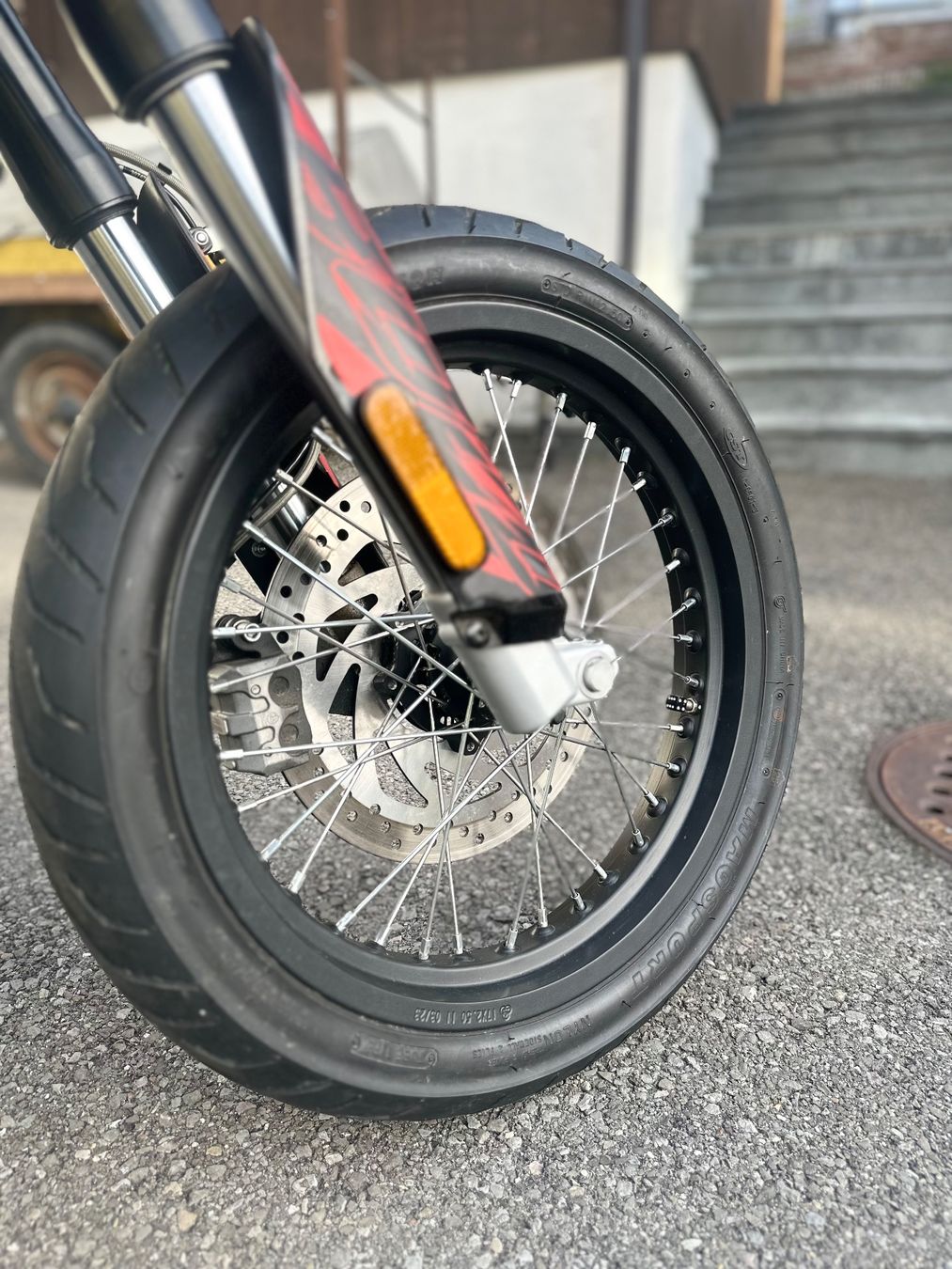 Aprilia Strada: Supermoto 125 ccm – Usato da Kriens venduto da draussen-zu-hause 6