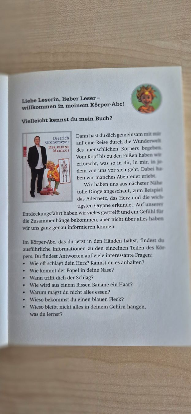 Bücher: Das Körper ABC des kleinen Medicus – Neu (gemäss Beschreibung) aus Rothenburg von Ajax111 4