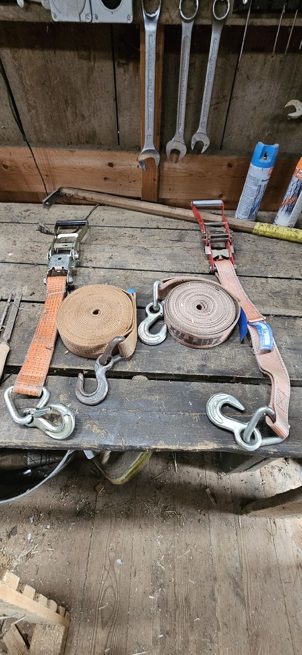 Attrezzatura da arrampicata: Spannset mit Ratsche und 7 meter Gurt! – Usato da Reisiswil venduto da hochwacht17 1