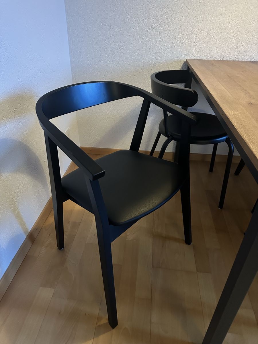 Ikea Sedie: IKEA STOCKHOLM Stuhl schwarz – Usato da Zürich venduto da potzblizzz
