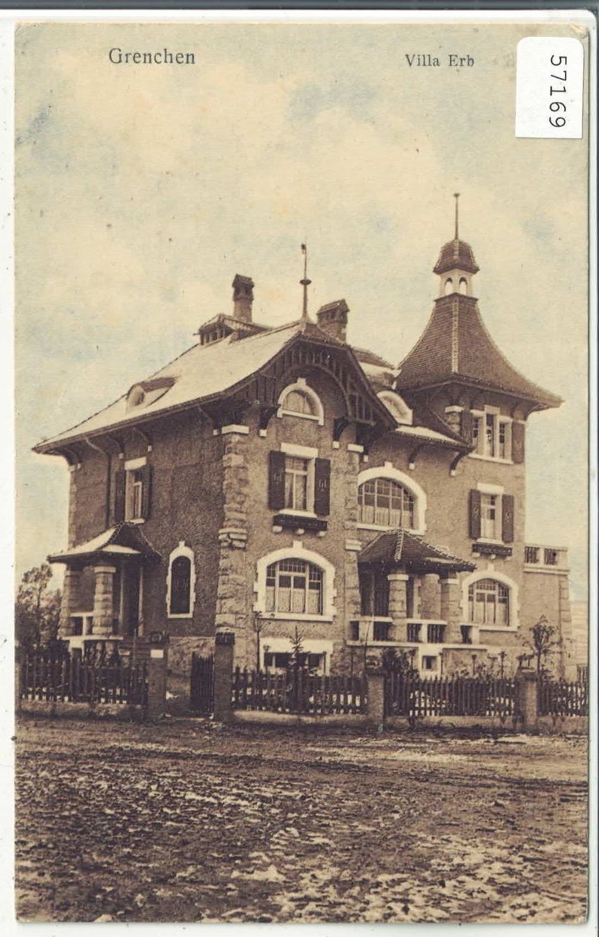 Cartes postales: Grenchen - Villa Erb – D'occasion à Ettingen par Kartenplanet