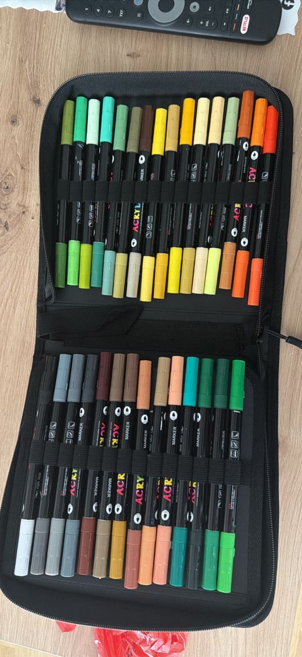 Penna & Evidenziatori: Feutre acrylique marker 96 – Usato da Granges-paccot venduto da lau_9z8q 1