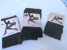 3 Strumpfhosen von Calzedonia, Grösse 3, neu