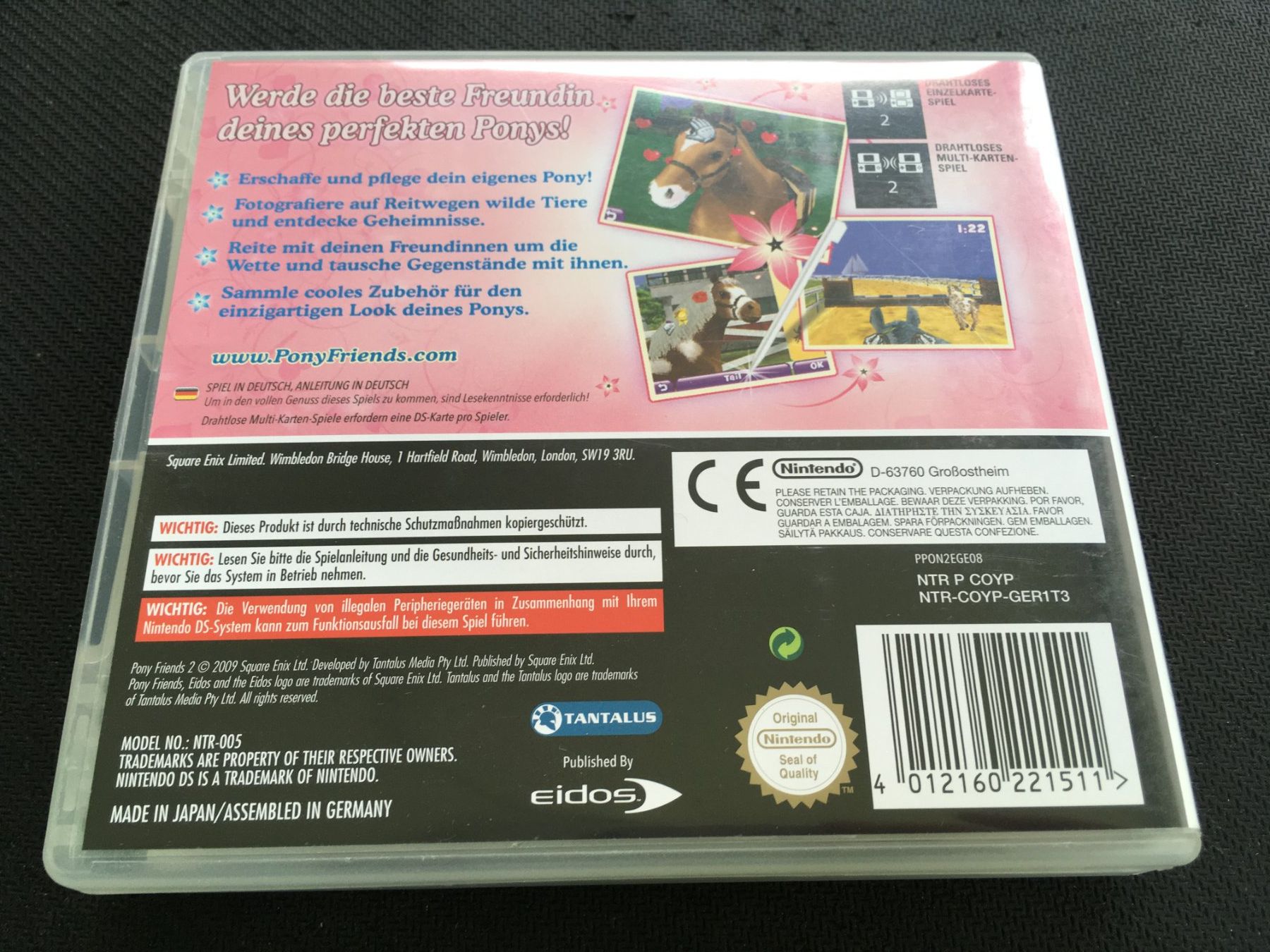 Nintendo Giochi: Pony Friends 2 - Nintendo DS – Usato da St.Gallen venduto da Punktchen01 1