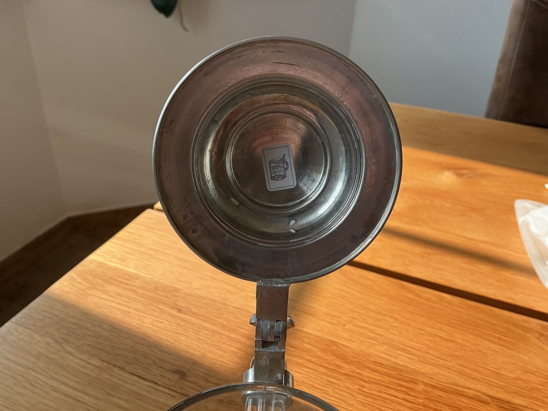 Bicchieri: Bierkrug mit Zinndeckel – Usato da Roeschenz venduto da Little5 2