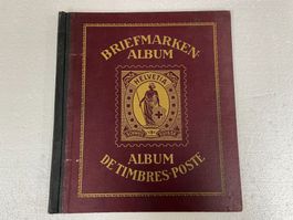 Briefmarken altes Album (Umschlag) Marken-Müller AG Basel