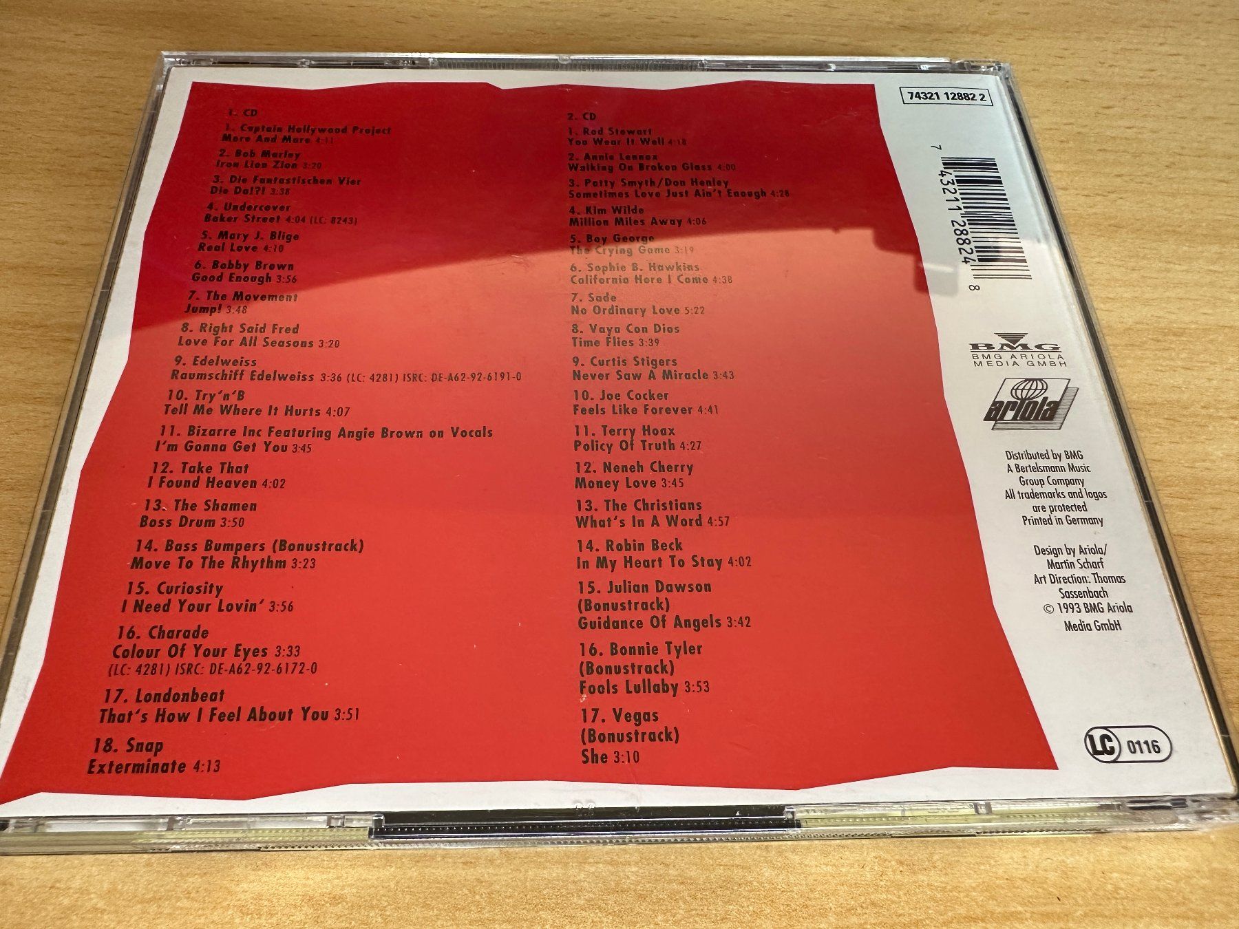 CDs: Various – Neue Hits 93 International - 2 CD – Gebraucht aus Rikon im Tösstal von Alpenmutz 1