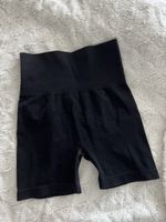 Schwarze Sport Shorts High Waist, Grösse S, wie neu!