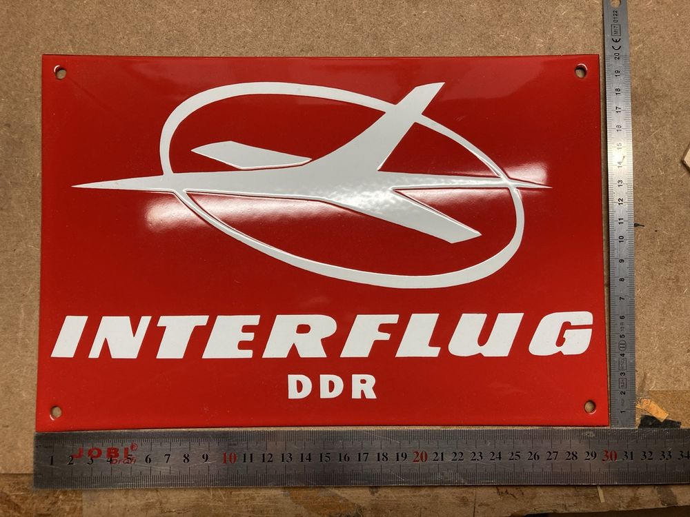 Interflug ddr emailschild (Gebraucht) in Minusio für CHF 150 – mit ...