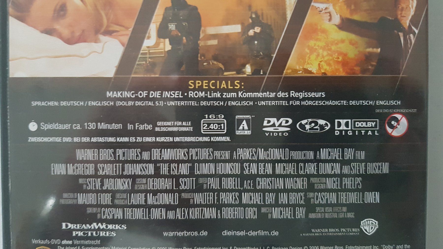 Alle DVDs: DVD Die Insel / Ewan McGregor – Gebraucht aus Oetwil am See von fineli2 1