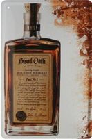 Blechschild-BLOOD DATH WHISKEY
