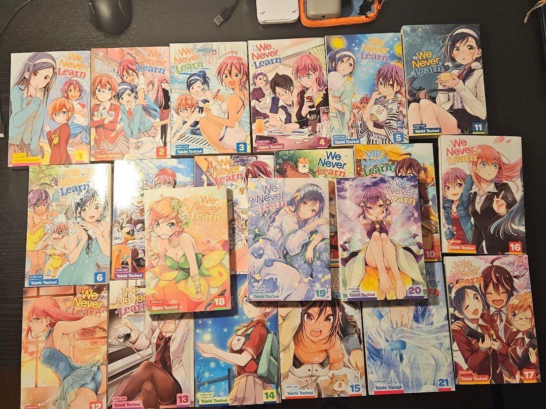 Comics: We Never Learn Band 1-21 in Englisch Komplett – Gebraucht aus Bern von Fil_2304