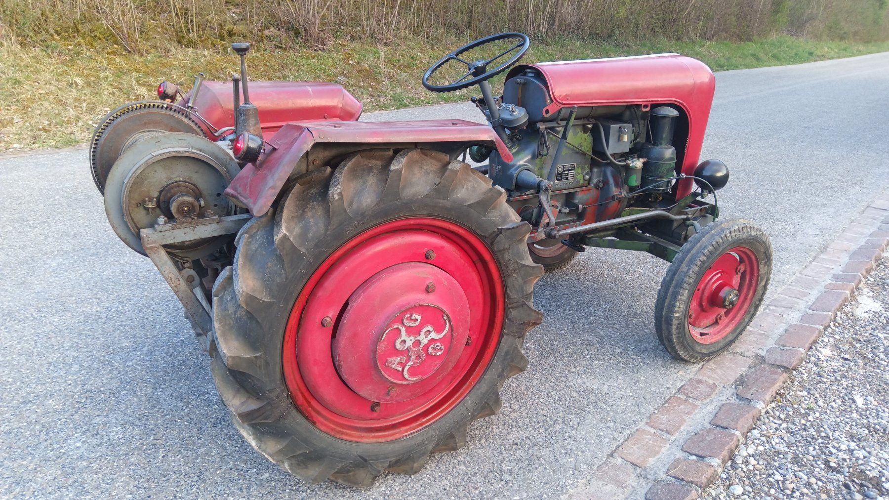 Grunder Trattori: Oldtimer  Grunder Traktor  Jg. 1955 – Usato da Eptingen venduto da Hehoep 3