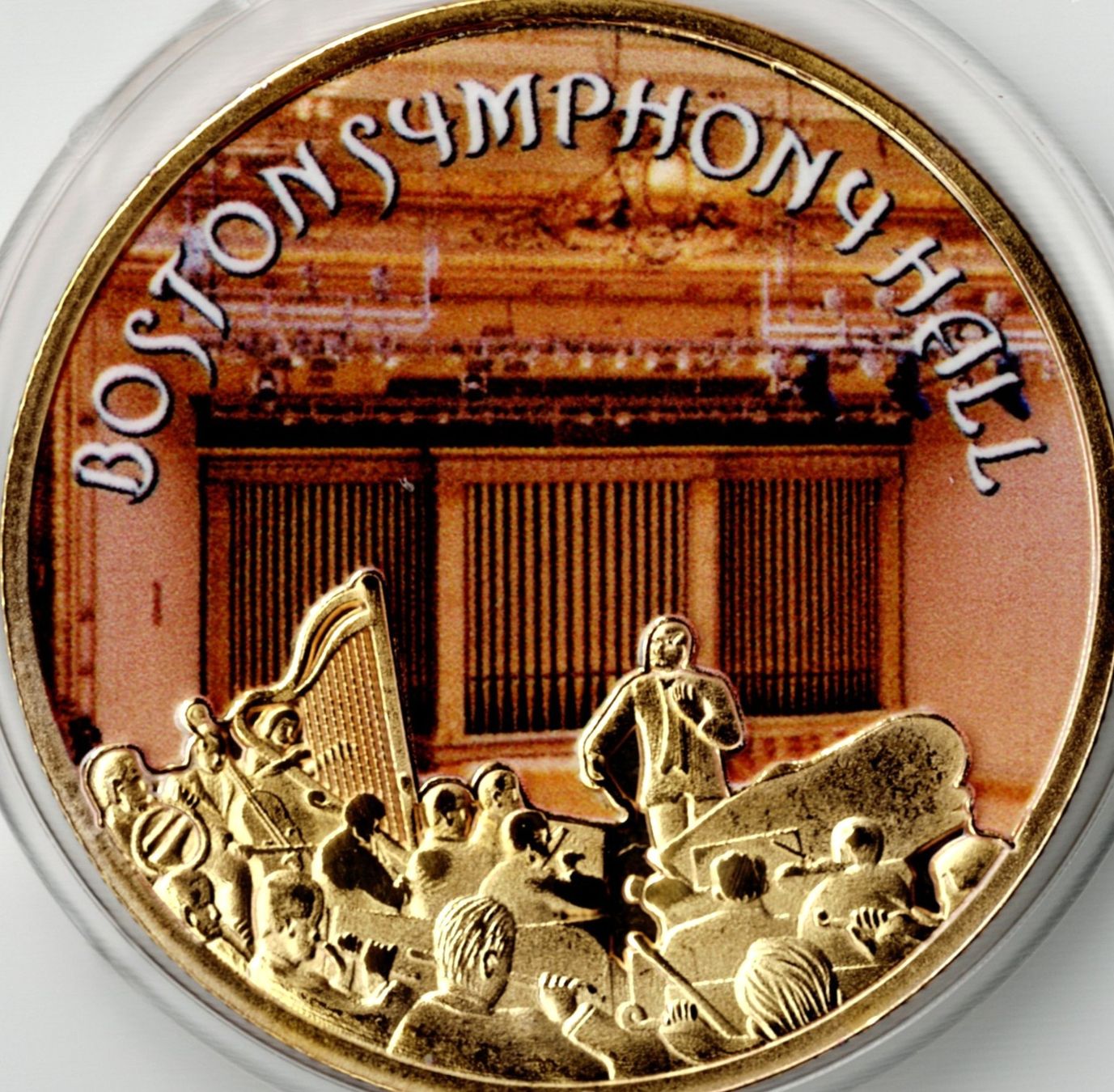 Medaglie: Boston Symphony Hall_Gedenkmedaille Philharmonic – Nuovo (secondo la descrizione) da Hombrechtikon venduto da Fraese01 1