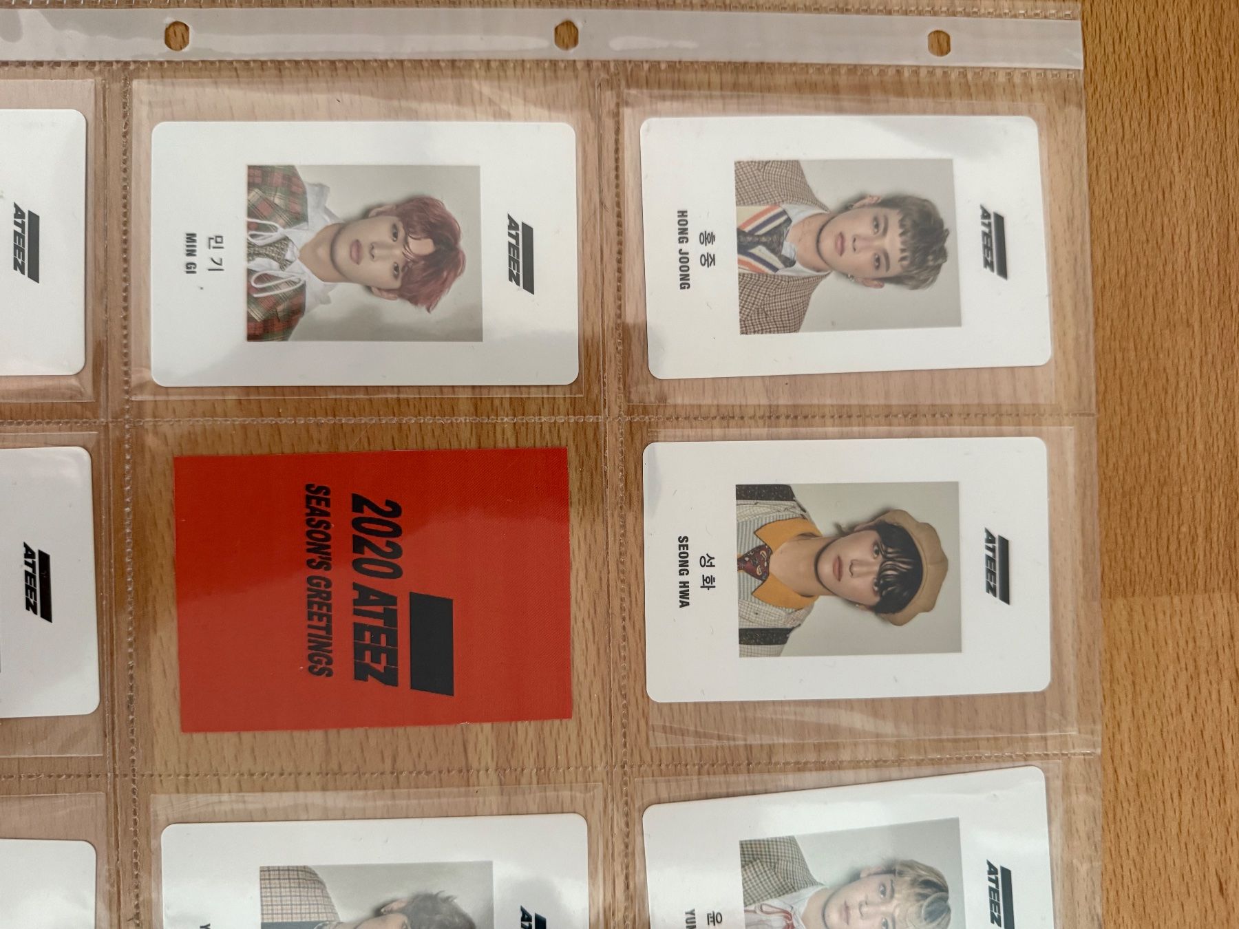 Sammelbilder & Trading cards: Ateez PCS 1st season Greetings – Neu (gemäss Beschreibung) aus Treycovagnes von crapusagi99 2