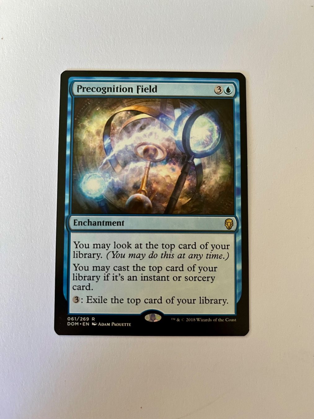 Magic The Gathering Carte collezionabili: MTG - Precognition Field - Dominaria - EN – Usato da Wangen an der Aare venduto da SG94