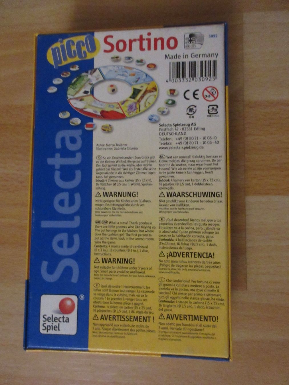 Selecta Giochi: Picco Sortino Aufräumspiel – Usato da Kaisten venduto da renault015 5
