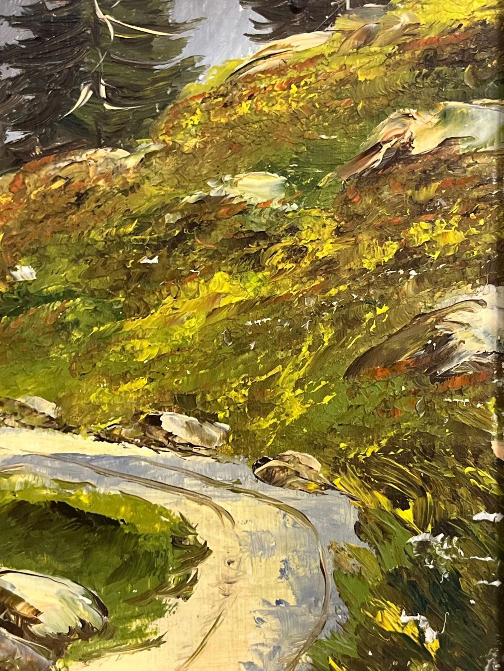Tableaux: A. Gerig ÖlGemälde landschaftsbild – D'occasion à Basel par PAUL_ART 4