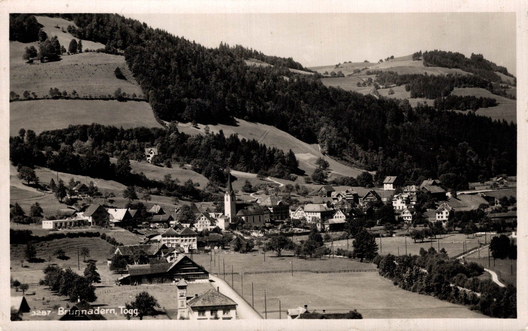 Cartoline postali: Brunnadern, Togg. – Usato da Bronschhofen venduto da Astore