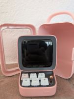 Pink Divoom Pixel Art Bluetooth Speaker w/Case - Cute!
