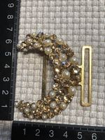 Gürtelschnalle mit Strass