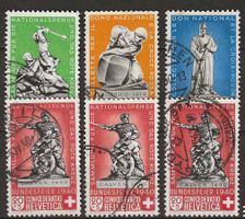 PP040 - Pro patria 1940  obl. (avec B5C)