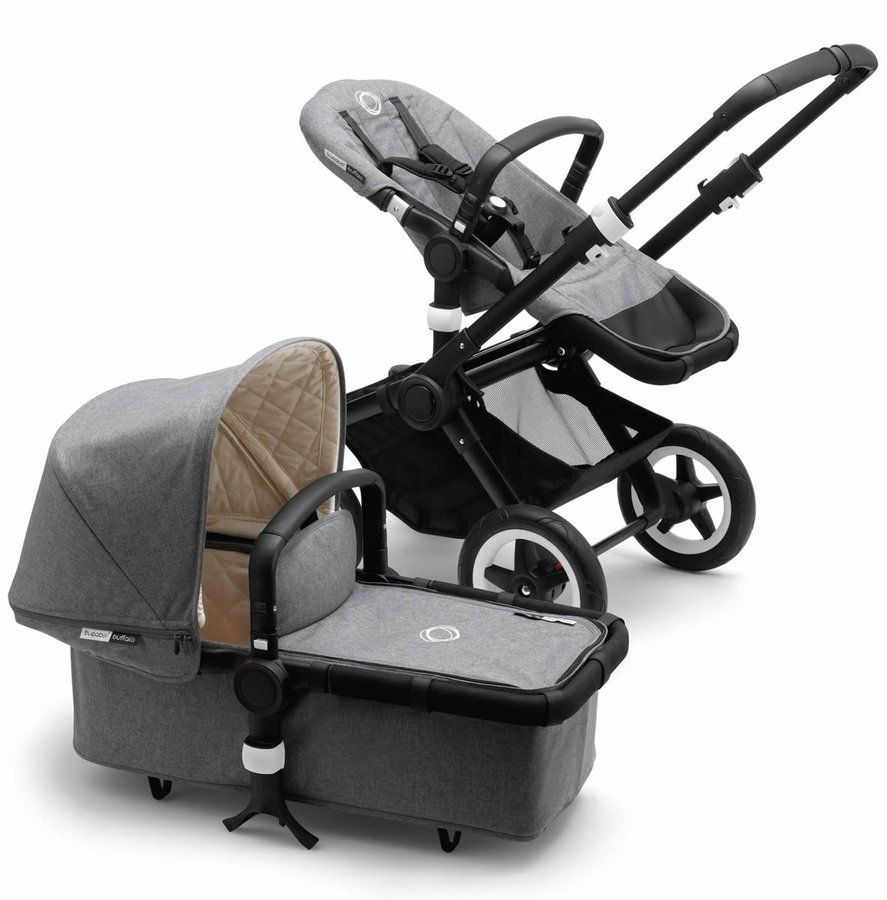 Bugaboo - Buffalo Kombikinderwagen (grau/schwarz) (Gebraucht) in Zürich ...