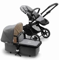 Bugaboo - Buffalo Kombikinderwagen (grau/schwarz)