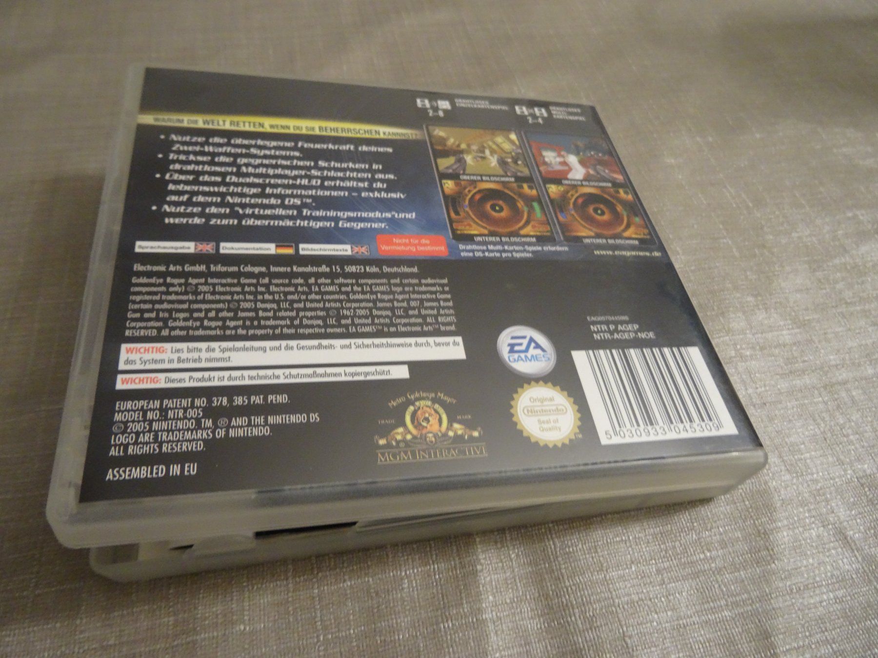 Nintendo Spiele: Goldeneye Rogue Agent - Nintendo DS – Gebraucht aus Olten von Disc-Ausverkauf 2