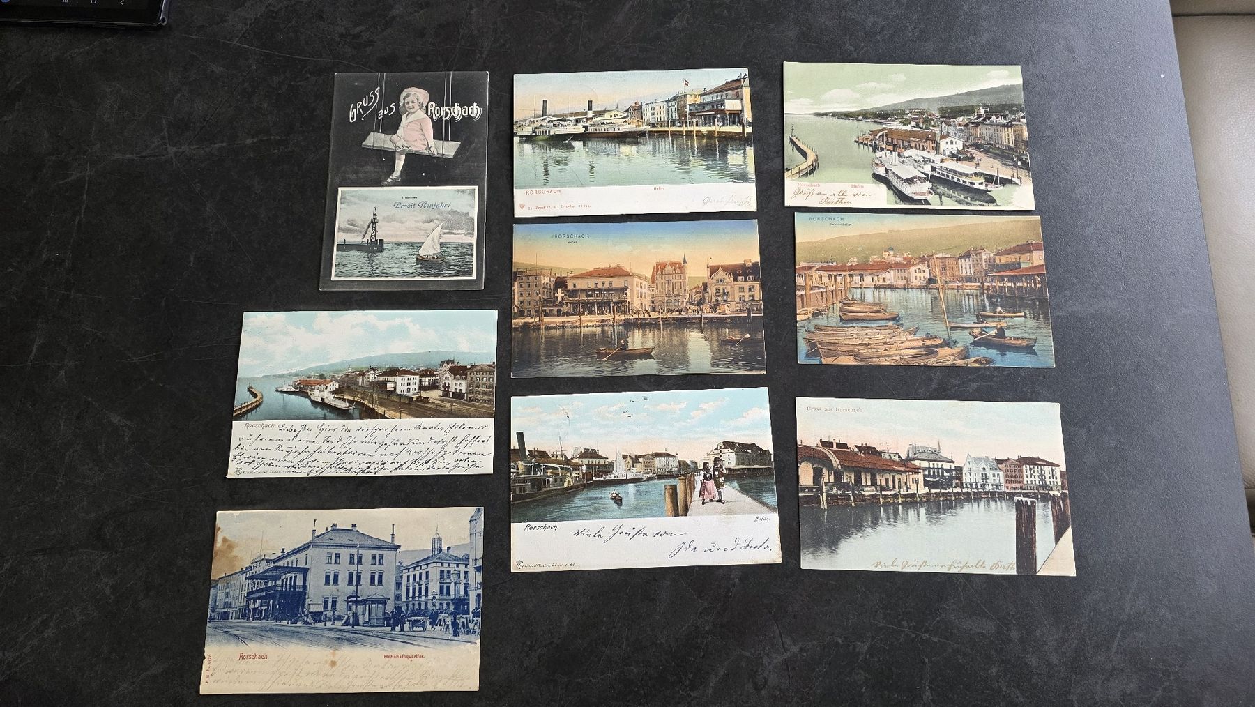 Cartes postales: Rorschach SG , 9 Ansichtskarten gelaufen – D'occasion à Reichenburg par ibiza18