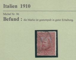Italien - 1910 ,Nr.96 gestempelt