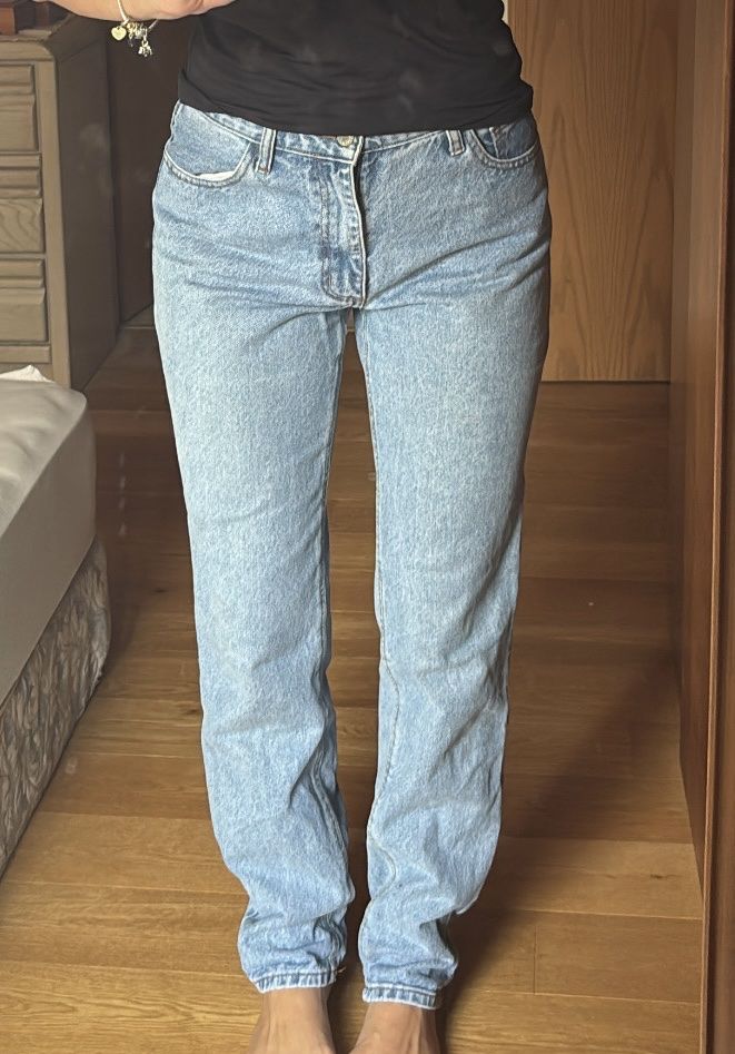 Brandy Melville Jeans: Light wash brandy melville jeans – Usato da Commugny venduto da n_a_m2tv 3