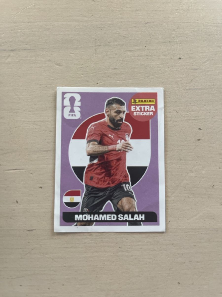 Panini Carte collezionabili: Extra Sticker Mohamed Salah – Nuovo (secondo la descrizione) da Malters venduto da casolina01